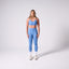 AJ scrunch crop - Azure