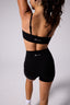 AJ scrunch crop - Black