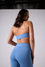 AJ scrunch halter - Azure