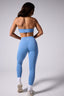 AJ scrunch halter - Azure