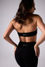 AJ scrunch halter - Black