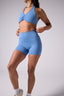 AJ scrunch halter - Azure