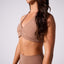 AJ scrunch halter - Faded brown