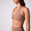 AJ scrunch halter - Faded brown