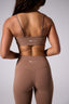 AJ scrunch crop - Faded brown