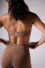 AJ scrunch halter - Faded brown