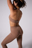 AJ leggings - Faded brown