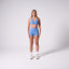 AJ staple shorts - Azure