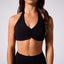 AJ scrunch halter - Black
