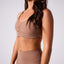 AJ scrunch crop - Faded brown